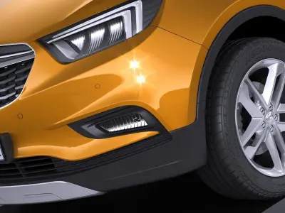 Opel Mokka X 2017 3D model