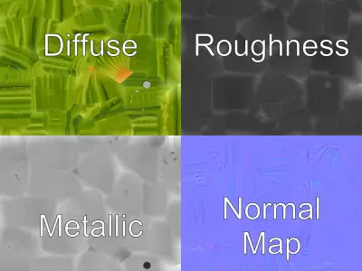 Fresh Cucumber Vegetable model pack Low-poly 3D model