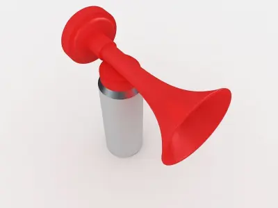  Portable Air Horn 3D model