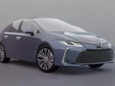 Toyota Corolla Altis E210 Prestige 2019 3D model