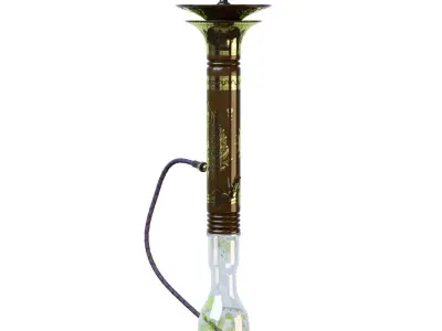  Hookah Trambon 3D model