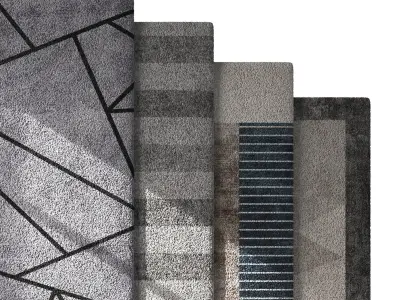 Rug Set 25 3D model