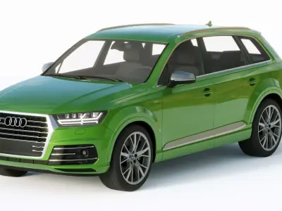 Audi SQ7 2019 3D model