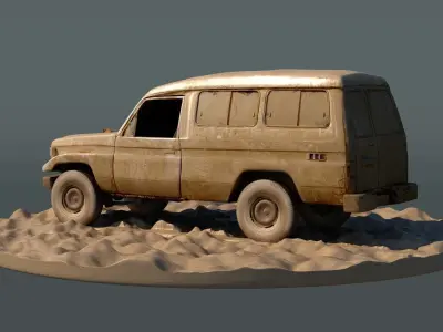 Toyota Land Cruiser 3D model
