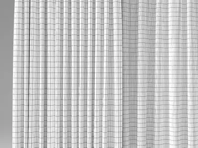 Curtains 3D model