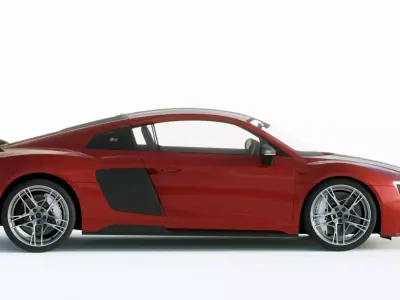 Audi R8 2019 3D model from CGTrader