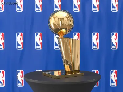 Larry OBrien NBA Championship Trophy 3D model