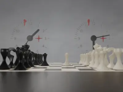 Chess pieces - 3D printing 3D print model