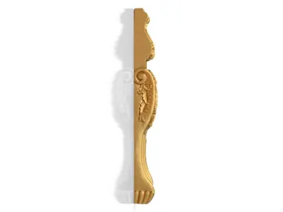 Classic carved decor ornament 408 3D model purchase