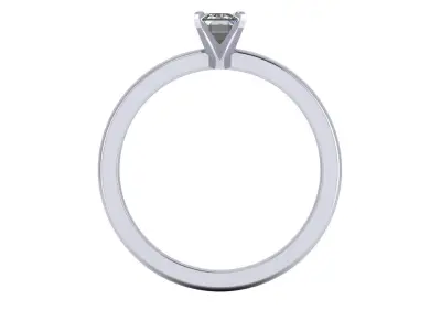 Diamond Fashion Ring R3 3D print model