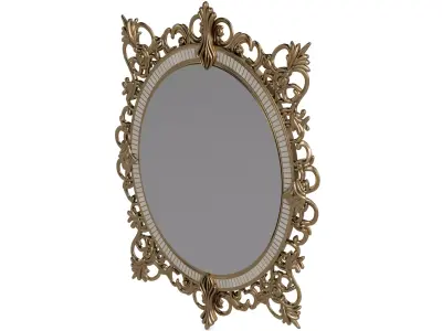 Home decorations Decorative Mirror 3D model