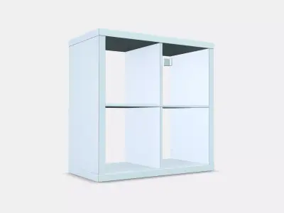 KALLAX Shelving unit 2 Low-poly 3D model