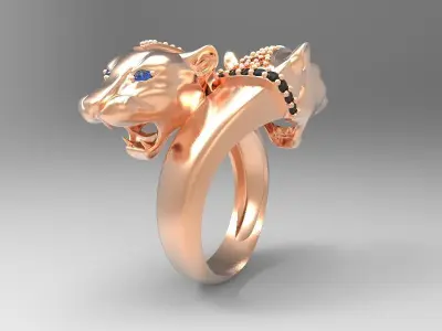 panthers ring 3D model