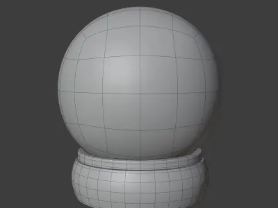 Snow Globe 3D model