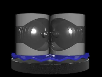 Quadro Aero Gyro Turbo - Concept 3D print model