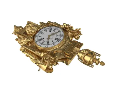 Best Luxury Cartel Clock  3D model