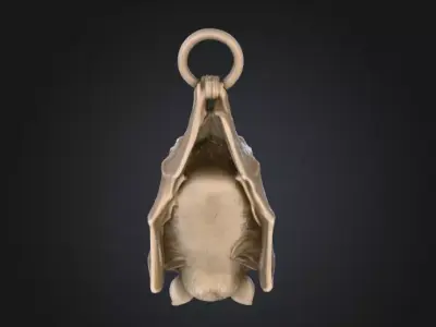 Candle Holder Low-poly 3D model