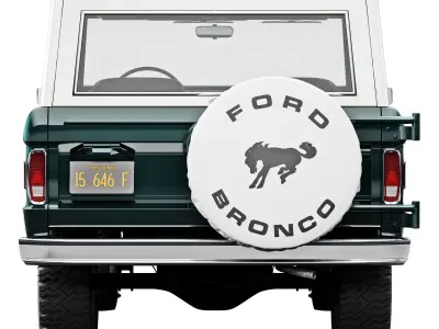 Ford bronco 1977 3D model