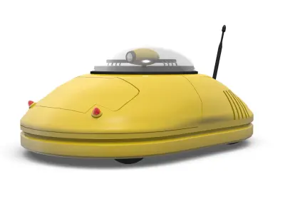 small robot 3D model