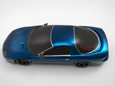 Chevrolet Camaro Z28 1994-1997 3D model