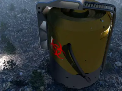 SCI FI MODEL 3D model