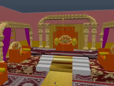 Raj mahal 3d model  3D model