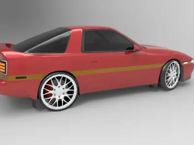 Toyota Supra Mk3 3D model