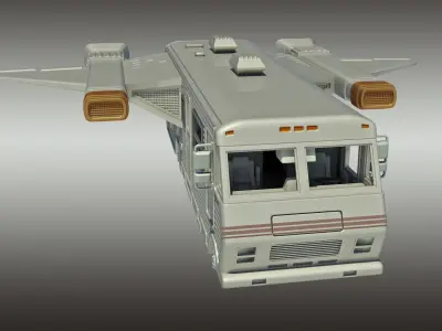 The Eagle 5 - Space Vehicle 3D print model