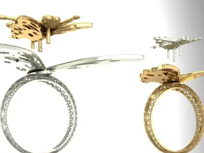 ballerian fairy 3D print model