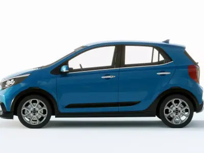 Kia Picanto X  2021 3D model