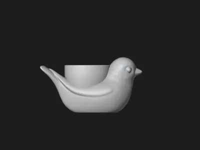 Bird Planter - Pen Holder 3D print model