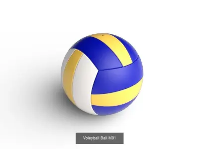 Voleyball Collection  01 3D Model Pack