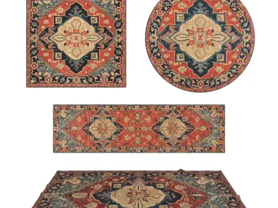 Rugs No 880 Low-poly 3D model