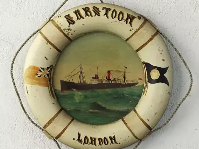 English Ship Souvenir 3D model