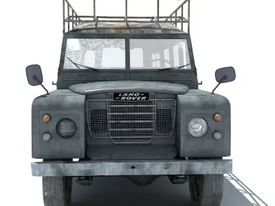 Old Landrover 3D model