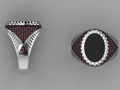 NEO MAN RING MODEL40 3D print model