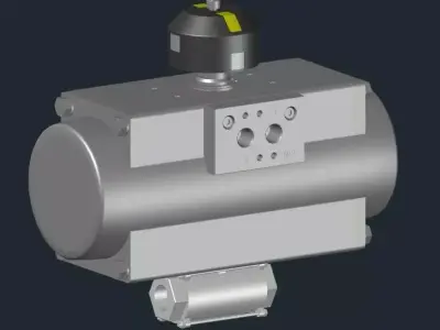 ON - OFF VALVE 3D model