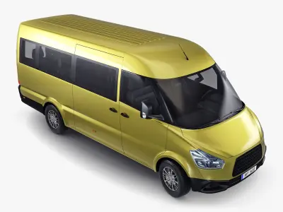 Generic Passenger Van M 1 3D model