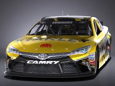 Nascar Toyota Camry Stanley Carl Edwards 2017 VRAY 3D model