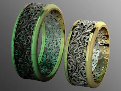 Ring od 84 3D print model 3D print model