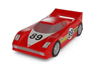 Cars and action games Toy Car 3D model