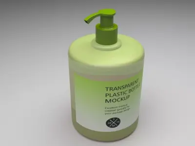 Liquid Soap Dispenser 3D model