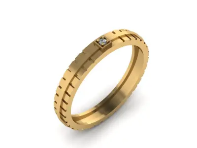 Jewelry Ring 3D print model 27