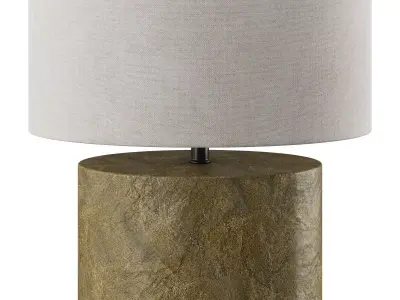 Zara Home Slate Table Lamp 3D model