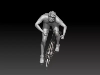 bicycle man 2 3D print model