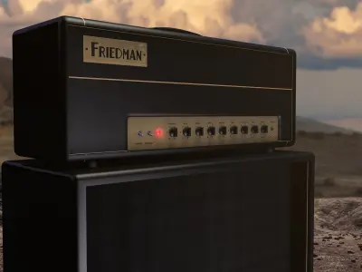 Friedman BE-100 Amp 3D model