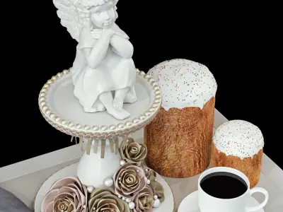 Decorative Set 03 3D model