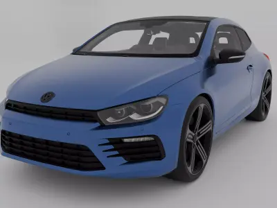 VW Scirocco 3D model
