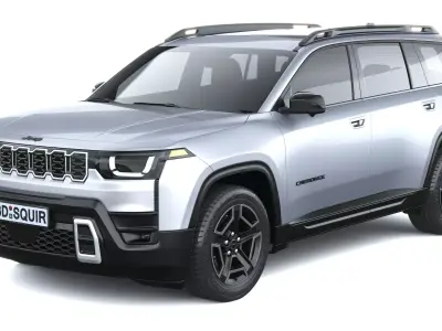 Jeep Cherokee 2026 3D model