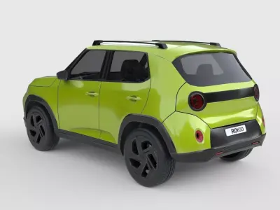 Generic Adventure-Style EV SUV 3D model